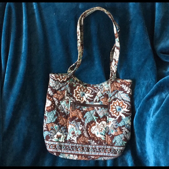 Vera Bradley Java Blue shoulder bag - Picture 1 of 5